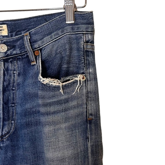 Citizens of Humanity Liya High Rise Classic Fit Crop Jeans - Picture 6 of 15